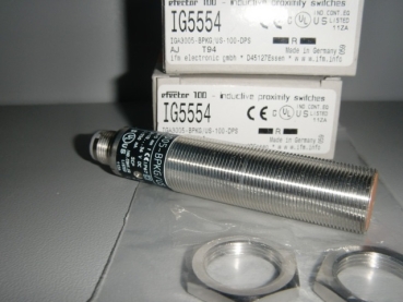 IG5554 (IFM) IGA3005-BPKG/US-100-DPS induktiver Sensor M18, 10-36VDC, 5mm